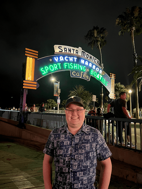 Caleb Wipperfurth Goes to Disneyland and Meets a Hero, July 2022